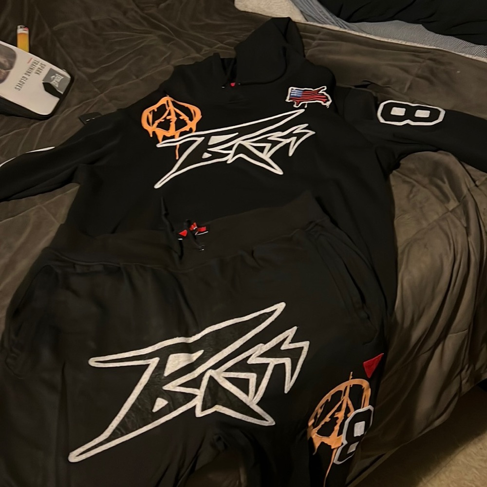 Full sweatsuit by Ron bass